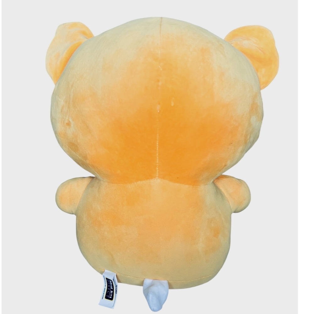 Ideal Toys Direct Shiba Inu Corgi Dog Plush 15" Orange Kawaii Puppy Blue Bow Tie - Picture 3 of 5